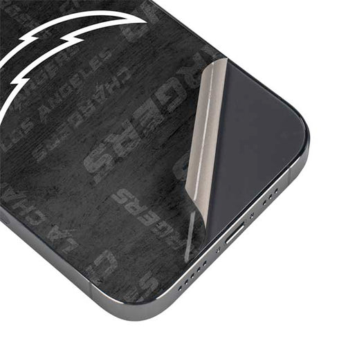 NFL Los Angeles Chargers Black & White iPhone 14 Pro Max Skin