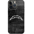 NFL Los Angeles Chargers Black & White iPhone 15 Pro Skin