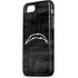 NFL Los Angeles Chargers Black & White iPhone 8 Pro Case