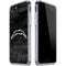 NFL Los Angeles Chargers Black & White iPhone SE (2nd & 3rd Gen) Clear Case