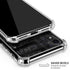 NFL Los Angeles Chargers Black & White iPhone XR Clear Case