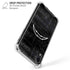 NFL Los Angeles Chargers Black & White iPhone XR Clear Case