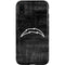 NFL Los Angeles Chargers Black & White iPhone XR Pro Case