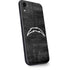 NFL Los Angeles Chargers Black & White iPhone XR Skin