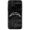 NFL Los Angeles Chargers Black & White iPhone XS Skin