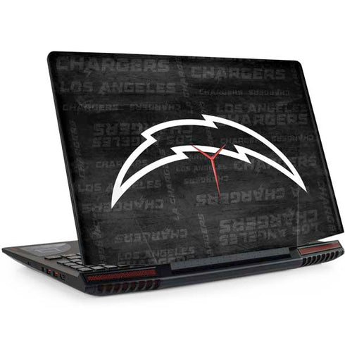NFL Los Angeles Chargers Black & White Legion Y720 Skin