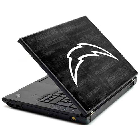 NFL Los Angeles Chargers Black & White Lenovo T420 Skin
