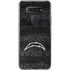 NFL Los Angeles Chargers Black & White LG K51/Q51 Clear Case