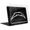 NFL Los Angeles Chargers Black & White MacBook Air 13in (2020) Case plus Skin