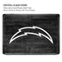 NFL Los Angeles Chargers Black & White MacBook Pro 16in (2021-25) Case plus Skin