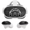 NFL Los Angeles Chargers Black & White Meta Quest 3 Skin