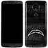 NFL Los Angeles Chargers Black & White Moto E5 Plus Skin