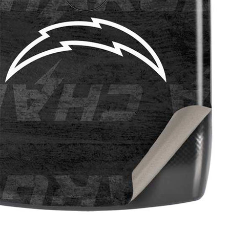 NFL Los Angeles Chargers Black & White Motorola RAZR Skin