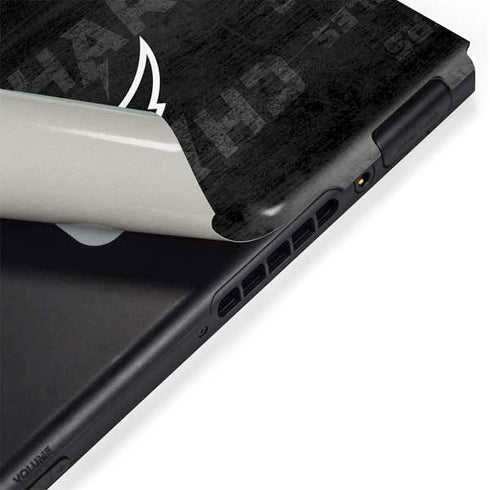 NFL Los Angeles Chargers Black & White Nintendo Switch Bundle Skin