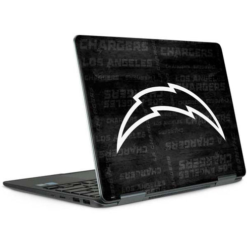 NFL Los Angeles Chargers Black & White Notebook 9 Pro 13in (2017) Skin