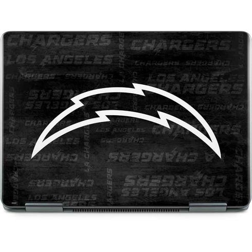 NFL Los Angeles Chargers Black & White Notebook 9 Pro 13in (2017) Skin