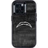 NFL Los Angeles Chargers Black & White Otterbox Defender iPhone Skin