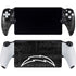 NFL Los Angeles Chargers Black & White PlayStation Portal Remote Player Skin