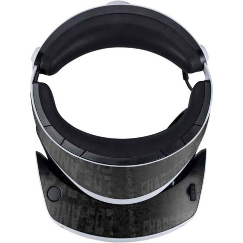 NFL Los Angeles Chargers Black & White PlayStation VR2 Skin