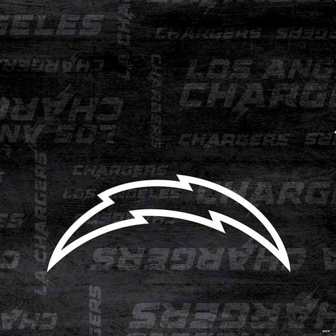 NFL Los Angeles Chargers Black & White PS4 Slim Skin