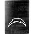 NFL Los Angeles Chargers Black & White PS5 Digital Edition Console Skin