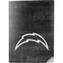 NFL Los Angeles Chargers Black & White PS5 Digital Edition Console Skin
