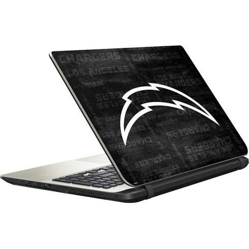 NFL Los Angeles Chargers Black & White Satellite L50-B / S50-B Skin