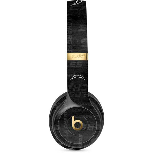 NFL Los Angeles Chargers Black & White Studio Wireless 3 Skin