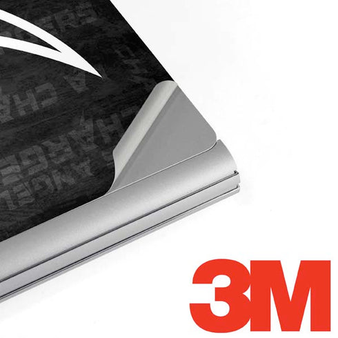 NFL Los Angeles Chargers Black & White Surface Book 2 15in Skin