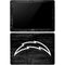 NFL Los Angeles Chargers Black & White Surface Go Skin