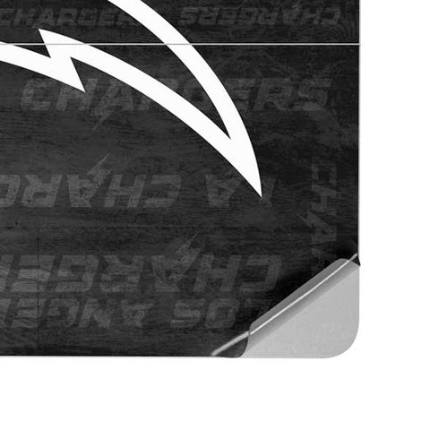 NFL Los Angeles Chargers Black & White Surface Laptop Studio Skin