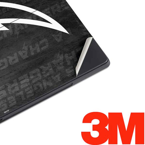 NFL Los Angeles Chargers Black & White Surface Pro 6 Skin