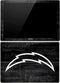 NFL Los Angeles Chargers Black & White Surface Pro (2017) Skin