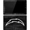 NFL Los Angeles Chargers Black & White Surface Pro Tablet Skin