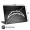 NFL Los Angeles Chargers Black & White Universal Laptop 17in (13.8 x 10in) Skin