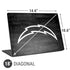NFL Los Angeles Chargers Black & White Universal Laptop 18in (14.6 x 10.6in) Skin