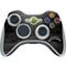 NFL Los Angeles Chargers Black & White Xbox 360 Wireless Controller Skin