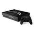 NFL Los Angeles Chargers Black & White Xbox One X Bundle Skin