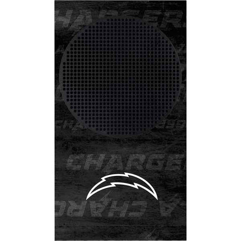NFL Los Angeles Chargers Black & White Xbox Series S Skins