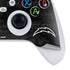 NFL Los Angeles Chargers Black & White Xbox Series S Controller Skin
