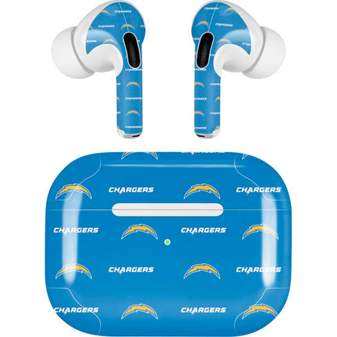 NFL Los Angeles Chargers Blitz Series Apple AirPods Pro Skin