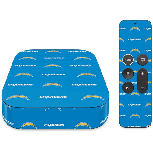 NFL Los Angeles Chargers Blitz Series Apple TV Skin