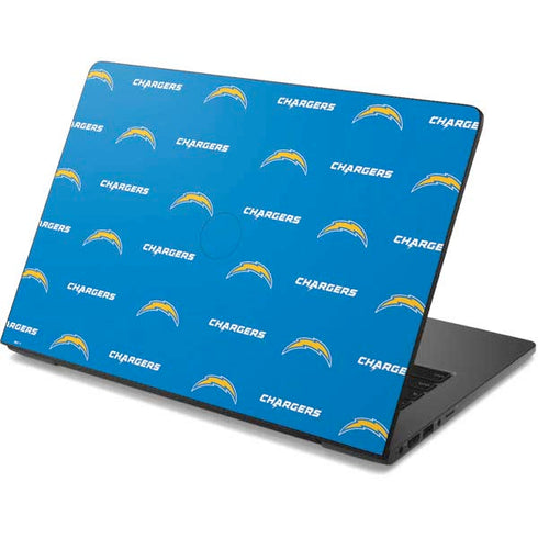 NFL Los Angeles Chargers Blitz Series Dell Chromebook Skin