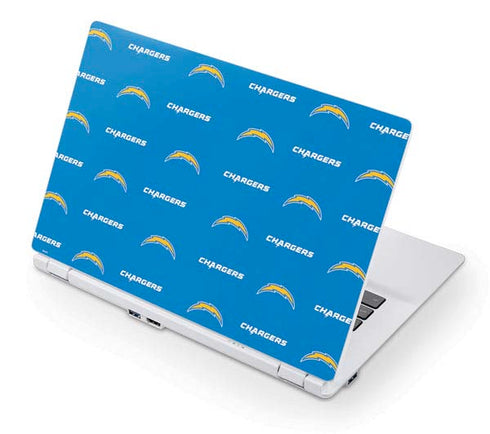 NFL Los Angeles Chargers Blitz Series Acer Chromebook Skin
