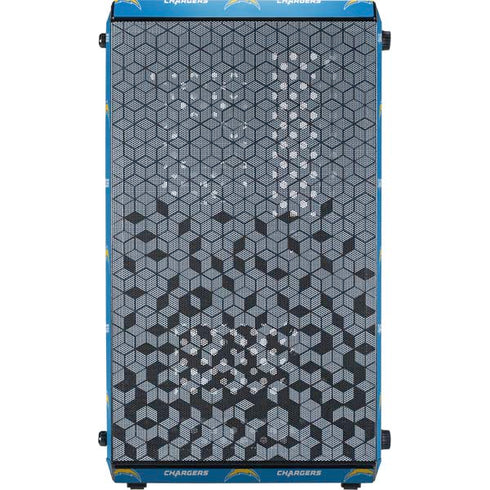 NFL Los Angeles Chargers Blitz Series Cooler Master MasterBox Q300L Mini Tower Skin