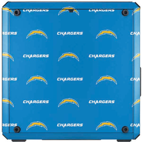 NFL Los Angeles Chargers Blitz Series Cooler Master MasterBox Q300L Mini Tower Skin