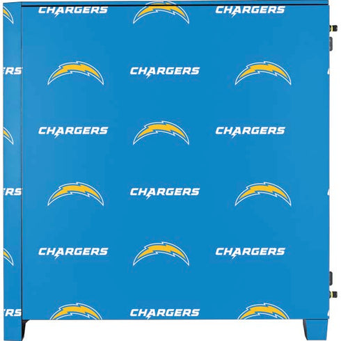 NFL Los Angeles Chargers Blitz Series Corsair 4000D Tempered Glass Mid-Tower ATX Case Skin