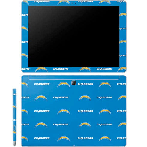 NFL Los Angeles Chargers Blitz Series Galaxy Book 12in Skin