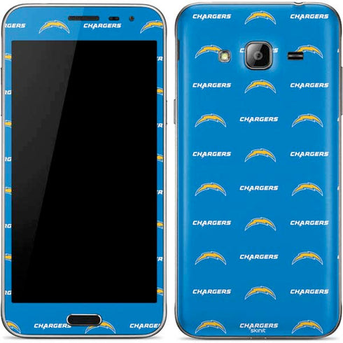 NFL Los Angeles Chargers Blitz Series Galaxy J3 Skin