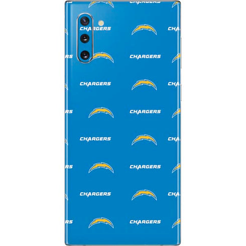 NFL Los Angeles Chargers Blitz Series Galaxy Note 10 Skin